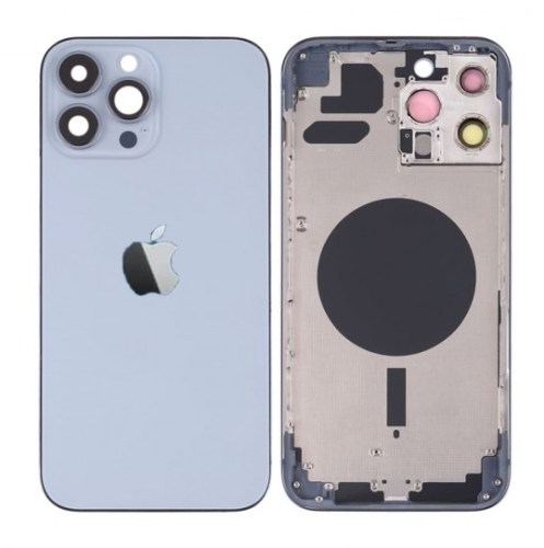 Carcaça ou chassis para iPhone 13 Pro Max Azul